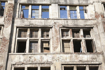 Vintage abandoned building