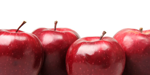 red apples