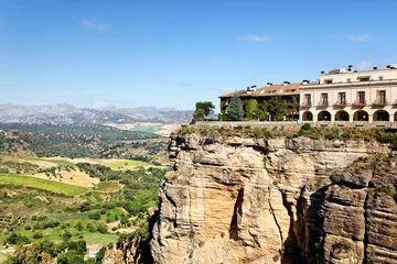 Acrylic prints Parador am Abgrund in Ronda, Spanien