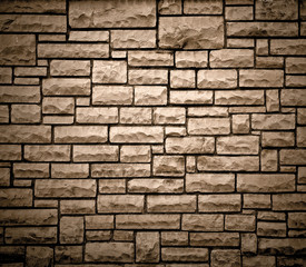 brick wall structure
