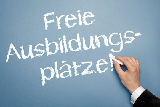 freie Ausbildungspl&auml;tze