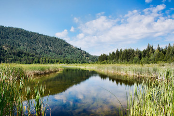 Fototapeta premium Round Lake