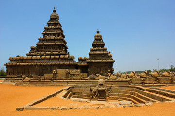 Mamallapuram,  shore temple,India