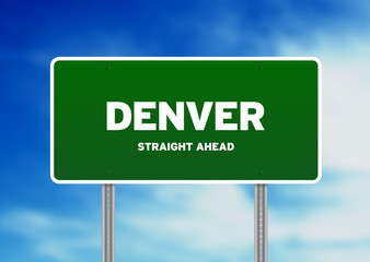 Denver Highway Sign