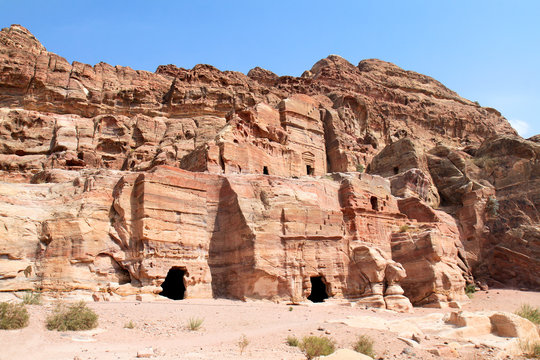 Renaissanca tomb, Wadi al-Farasa valley, Petra