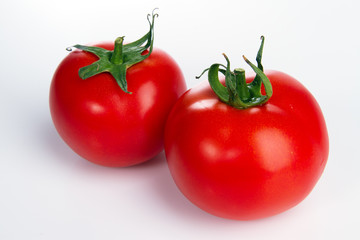 Two tomatoes
