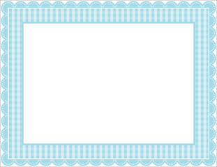 Gingham Frame