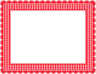 Gingham Frame