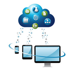 cloud, nuage, logo, internet, computing