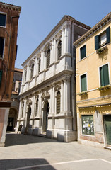 Fototapeta na wymiar Świetne Szkoła Carmine, Wenecja