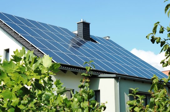 Solarmodul Hausdach