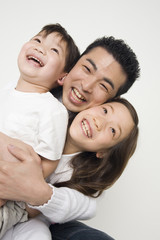 Fototapeta premium 父と子供達