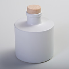 White ceramic container.