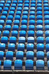 Fototapeta premium blue seats