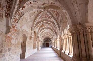 Naklejka premium Claustro del Monasterio de Santa María de Valbuena