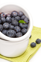 fresh blueberries