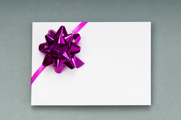 Card with blank space for your text