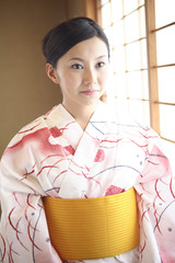 浴衣女性ポートレート