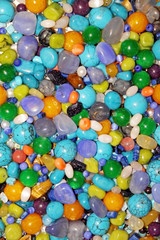 Fototapeta na wymiar semi precious stones