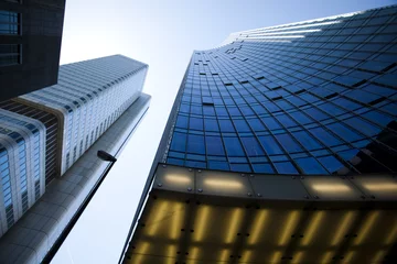 Selbstklebende Fototapeten Corporate buildings in perspective © Sebastian Duda