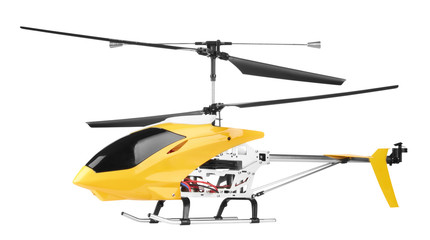 Model radio-controlled helicopter