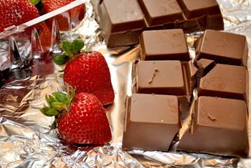 Ingredients og Chocolate and Strawberries