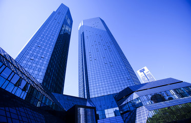 Fototapeta na wymiar Glass skyscrapers,business center