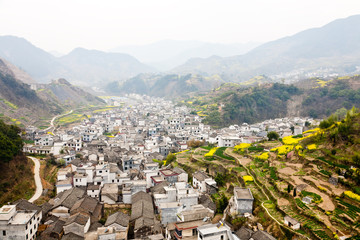 Fototapeta na wymiar China rural landscape