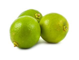 Fresh green lime