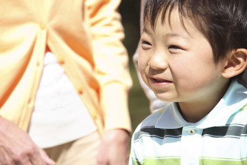 男の子のポートレート