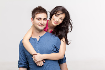 Fototapeta premium in love couple posing