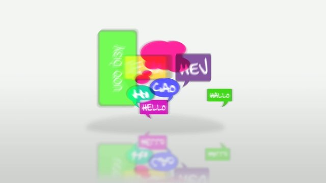 Hello Bubbles international traduction cartoon animation