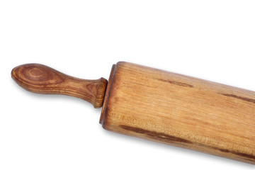 Old wooden rolling pin