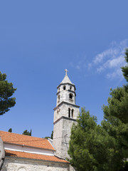 Fototapeta na wymiar Chapel of Our Lady of the Snows in Cavtat in Croatia
