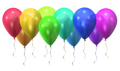 ballon regenbogen
