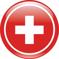 Obraz premium bouton croix