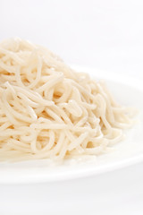 plate of noodles