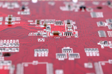 circuit board close upC
