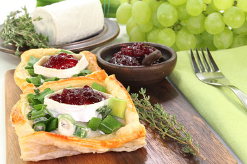 Ziegenkäse-Tarteletts