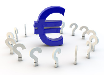 euro krise crisis 3d