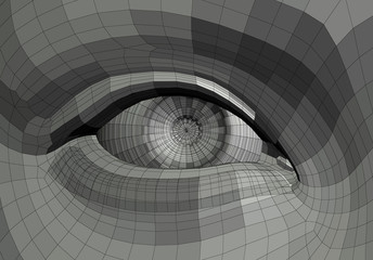 mechanical eye illustration