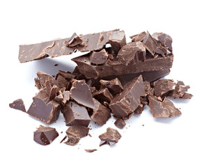 chocolate dessert pieces sweet food