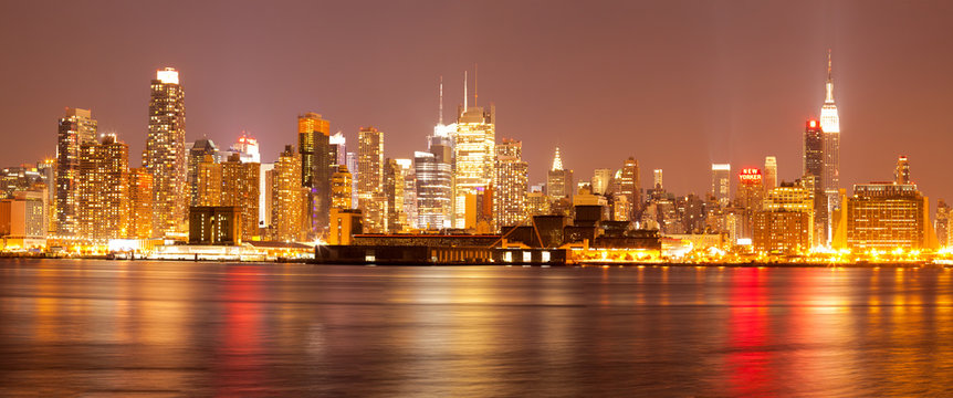 Fototapeta New York City Skyline from New Jersey