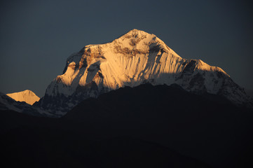Dhaulagiri-piek (8167m), Nepal