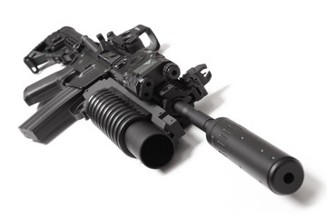 US Spec Ops M4A1 assault carbine with grenade launcher