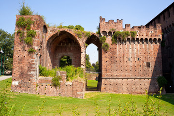 Rovine del Castello Sforzesco, Milano