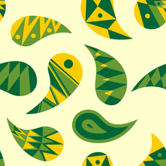 green pattern