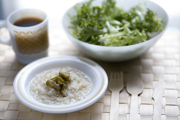 玄米かゆ