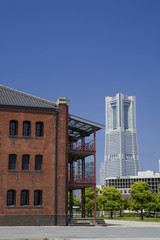 Fototapeta premium 赤レンガパーク