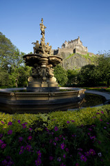 Fototapeta na wymiar Castle in Edinburgh
